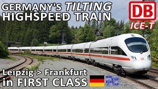GERMANY'S TILTING HIGHSPEED TRAIN / DB ICE-T FIRST CLASS REVIEW