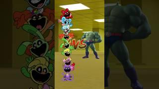 Smiling Critters VS Plankton Hulk Mode #shorts #smilingcritters #spongebobsquarepants