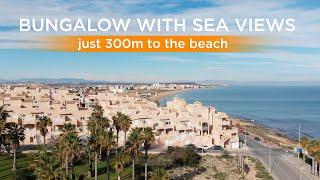 Bungalow with sea views ️ Bungalow with sea views in Cabo Cervera in La Mata