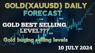 GOLD (XAUUSD) DAILY TECHNICAL AND FUNDAMENTAL ANALYSIS (10JULY 2024)#goldforextrading#dailyanalysis