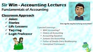 Lecture 01: Why Accounting? [Fundamentals of Accounting]