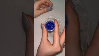 Shiny slime #shortsvideo #slime #slimeasmr #asmr #blue #shine #shiny #shorts #short #stuff #funny