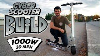 Building the Electric CYBER Scooter