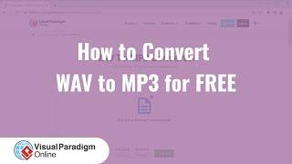 How to Convert WAV to MP3 for FREE