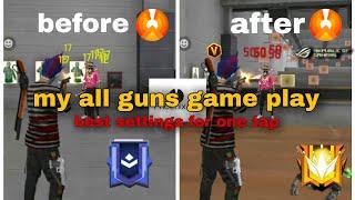 phoenix os 0b36 x86 free fire my secrite setting for one tap & my game play for all guns