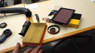 K&N Vs MotorCraft Vs Wix Air Filter Testing - Homemade Air Flow Bench Tester - Which Flows Best?!