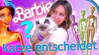 Katze entscheidet, welche Barbie Color Reveal ich auspacke  Einhorn, Meerjungfrau oder Fee ‍️