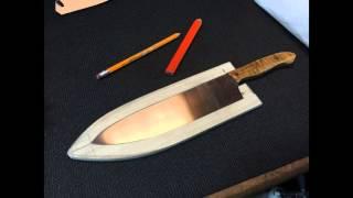 Chef Knife With Saya And How I Made The Saya