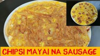 Chipsi Mayai na Sausage