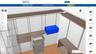 New 3D Closet Design Tool | OrganizedLiving.com