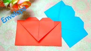 How to make paper heart envelope?