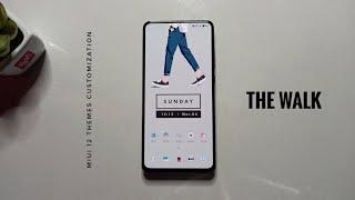 MIUI 12 Themes Customization For Today | The Walk !