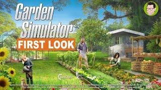 ENJOYABLE SIMULATION | Garden Simulator FIRST LOOK