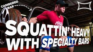 WHY You Should Try Squatting With DIFFERENT Bars | @ Super Training Gym