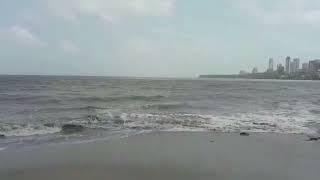 Juhu beach Mumbai #juhu #juhubeachmumbai #ocean #waves #viral #shorts