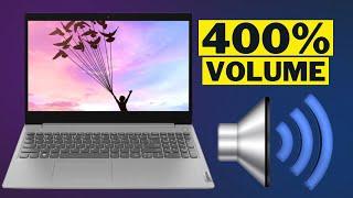 Increase Laptop Speaker Sound - Increase Upto 400%  | How to Boost Laptop Volume