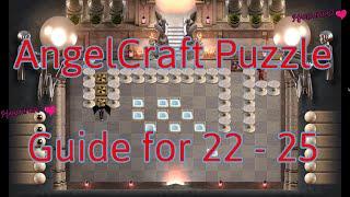 The Genesis Order - AngelCraft Puzzles walkthrough 22,23,24,25   