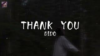 Dido - Thankyou (Lyrics)