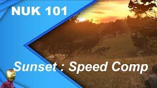 NUKE 101 -  Making Sunset (Speed Compositing)