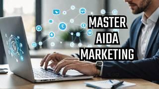 How to do AIDA Content and Social Media Marketing Posts EASILY