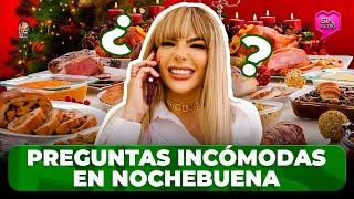 SANDRA BERROCAL SE QUILLA CON PREGUNTAS INCÓMODAS EN CENA DE NOCHEBUENA