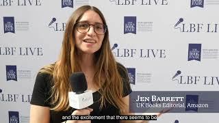 In conversation with: Jen Barrett, UK Books Editorial, Amazon