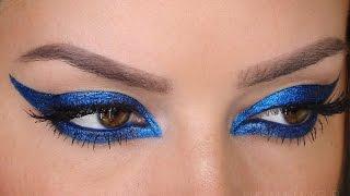 Editorial MakeUp | Blue Wing Tutorial | Shonagh Scott