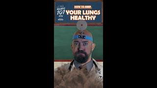 How to Keep Your Lungs Healthy  - Wellness 101 Show #shorts