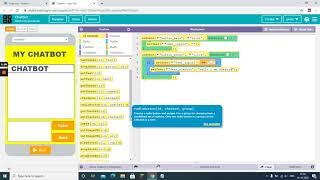 How to create chatbot coding part2