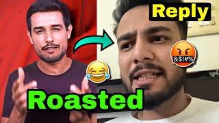 Dhruv Rathee ROASTED Elvish Yadav | Elvish Yadav Angry Reply To Dhruv Rathee