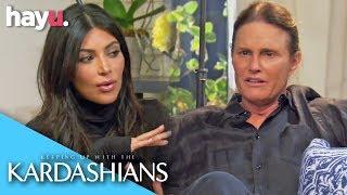 Kim Kardashian Asks Caitlyn Jenner Questions About Her Sexuality | Keeping Up With The Kardashians