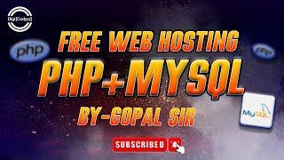 How to Host a PHP & MySQL Website for Free| No Cost| FREE Web Hosting| DigiCoders Technologies