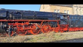 Sonderzüge mit 01 05 u. V200 zu "Advent in den Höfen" Quedlinburg