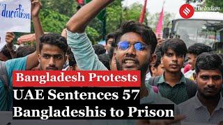Bangladesh Protest: UAE Sentences Bangladeshi Nationals to Prison Due to Quota Clashes