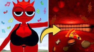 NEW WHAT'S INSIDE LOVE PINK SONG SPRUNKI, YELLOW SONG SPRUNKI in Garry's MOD!!!