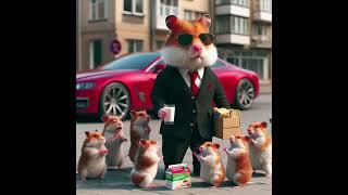 Generous Rich Hamster  | Ai Story #aianimals #aiimagination #hamstercute #aistory