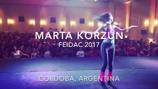 Marta Korzun - workshop at FEIDAC 2017, Argentina