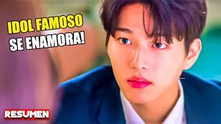  GUAPO idol se ENAMORA de SU FAN | Caffeine Romance RESUMEN