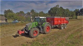 Moisson de colza/ FENDT 828/ Claas tucano