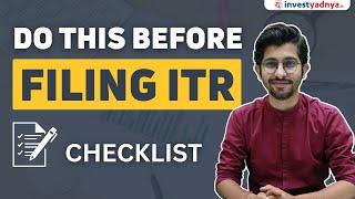 Do this before filing ITR | Documents Required for Income Tax Return