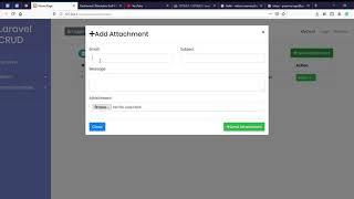 How to Send Emails and Attachments using a laravel Web Application