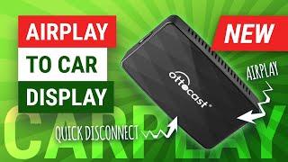 AirPlay To Your CarPlay Display | Ottocast MX Wireless & AirPlay Video Streaming Adapter Review