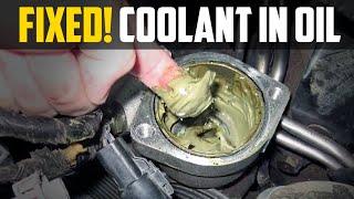 4 Causes Coolant Mixed With Oil (What To Do and How to Fix)