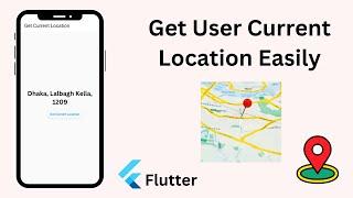 Get User Current Location using Flutter | Fetch User Current Location