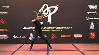 Macky Profeta (PH): 4A Division Finals  - Asia Pacific Yo-yo Championships 2018