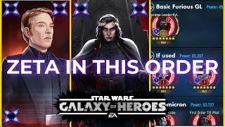 Supreme Leader Kylo Crash Course: Zeta Order, Omicrons & Comps