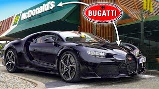 Bugatti Chiron vs... McDonalds Drive-thru?!