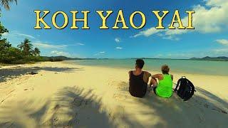 Koh Yao Yai - UNDERRATED Paradise island 4K #thailand