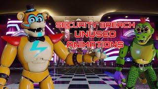 [FNAF:SB] all UNUSED ANIMATIONS in FNAF SECURITY BREACH