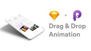 Sketch + Principle UI/UX Tutorial: Drag N' Drop Animation